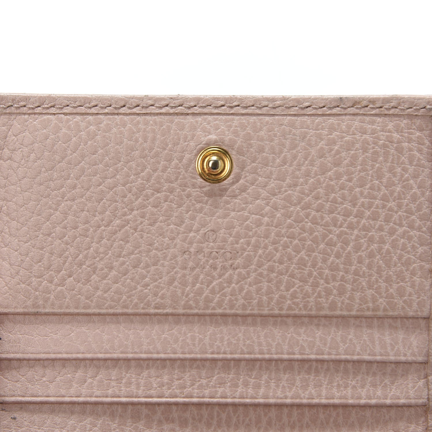 Gucci Dollar Calfskin GG Marmont Card Case Perfect Pink 9 of 11