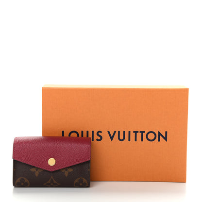 Louis Vuitton Monogram Sarah Multicartes Fuchsia 8 of 8