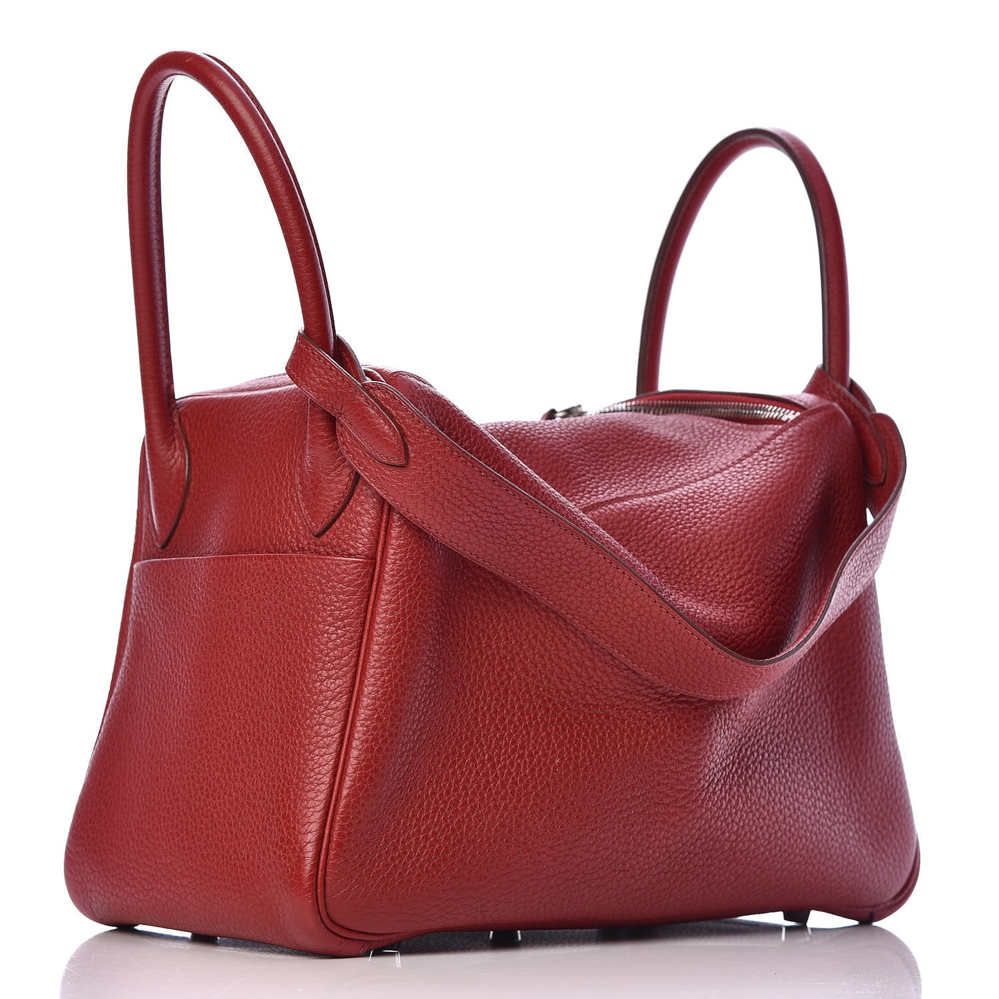 Taurillon Clemence Lindy 30 Rouge Garance