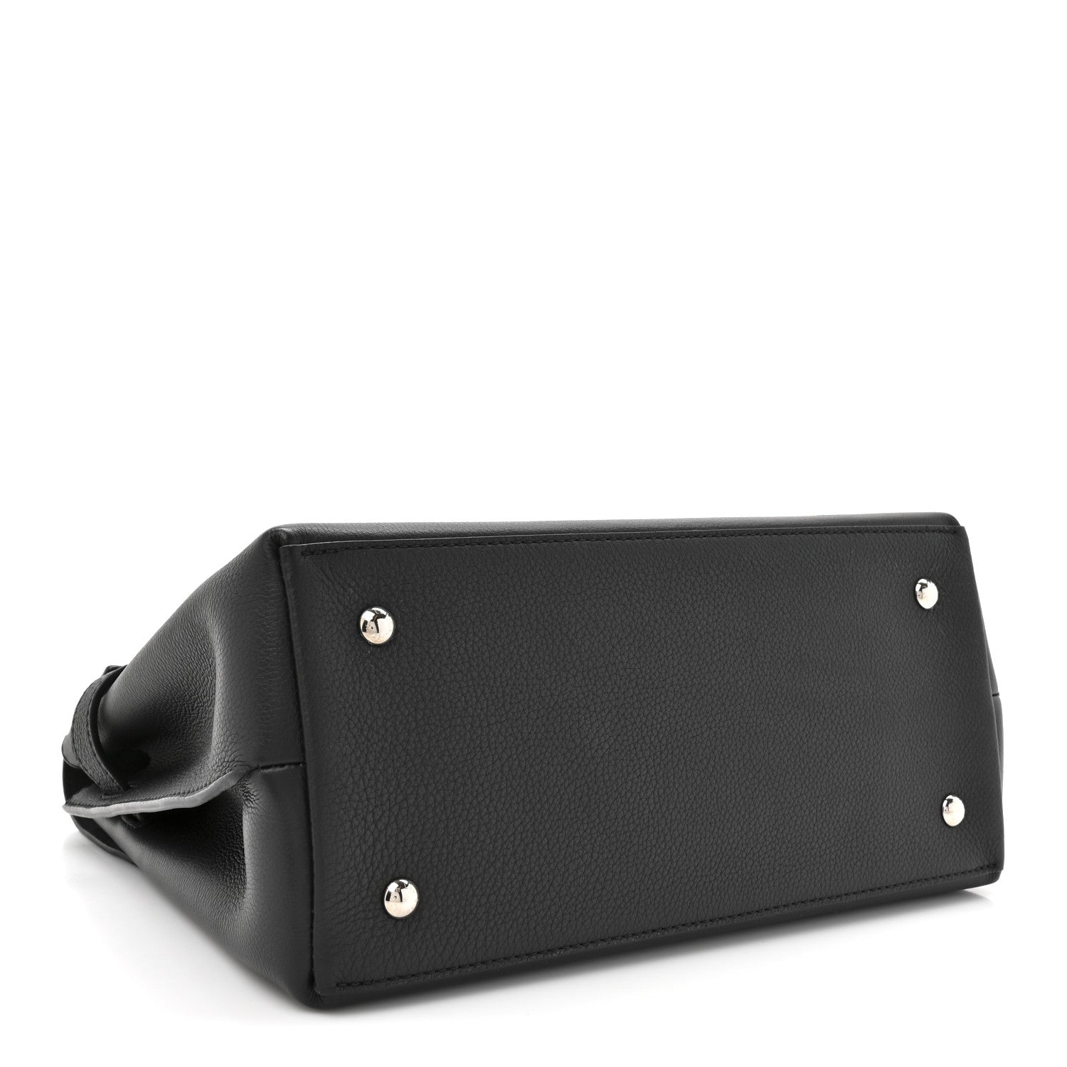 Louis Vuitton Soft Calfskin Lockme Ever MM Black 4 of 9