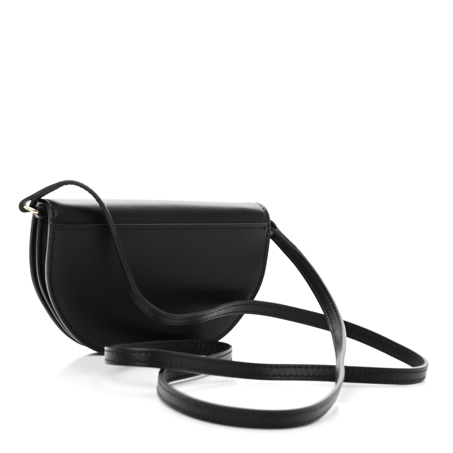 Burberry Calfskin Micro Olympia Card Case Black 3 of 9