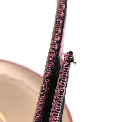 Christian Dior Canvas Embroidered Florilegio Ribbon J'Adior Slingback 65mm Pumps 37.5 White Multicolor 12 of 14