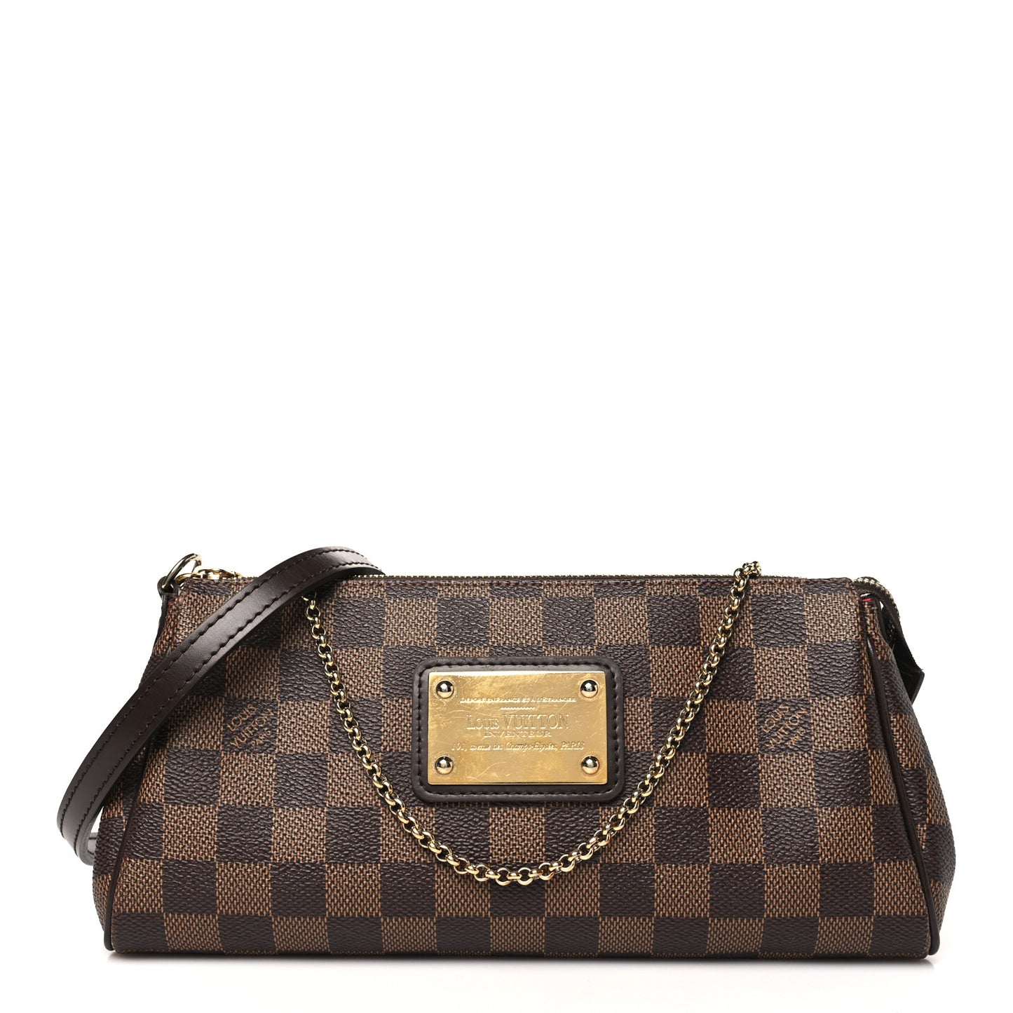 Damier Ebene Eva Clutch
