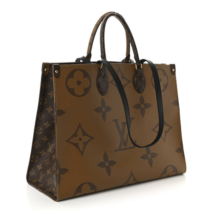 Louis Vuitton Reverse Monogram Giant Onthego GM 3 of 9