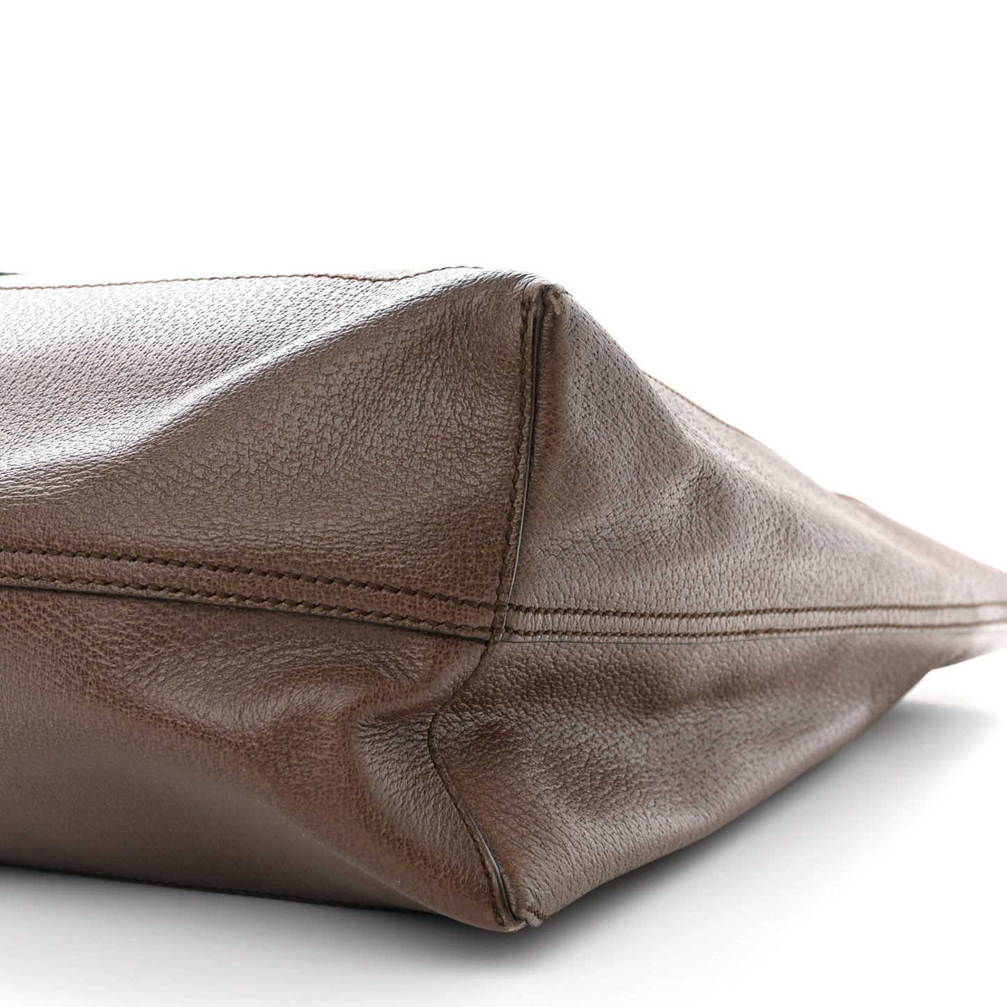 GG Supreme Monogram Web Ophidia Tote Brown