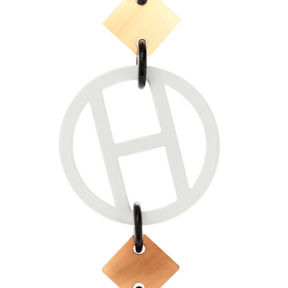 Hermes Buffalo Horn Lacquer Lena Necklace 4 of 6