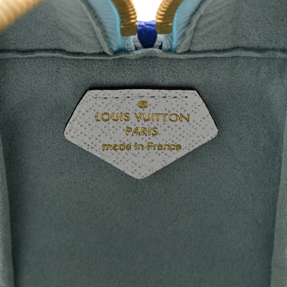 Louis Vuitton Monogram Giant Hawaii Beach Pouch Blue 6 of 10