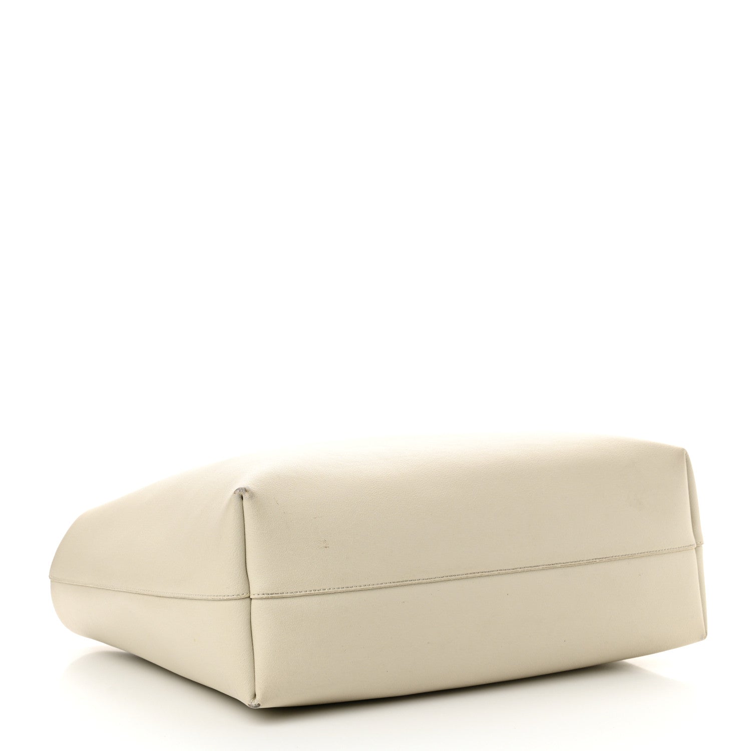 Saint Laurent Calfskin Large Shopping Tote Porcellana 5 of 17