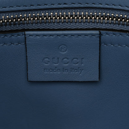 Gucci Snakeskin Medium Jackie Top Handle Bag Aquamarine 6 of 11