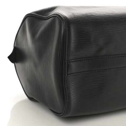 Louis Vuitton Epi Speedy 25 Black 6 of 10