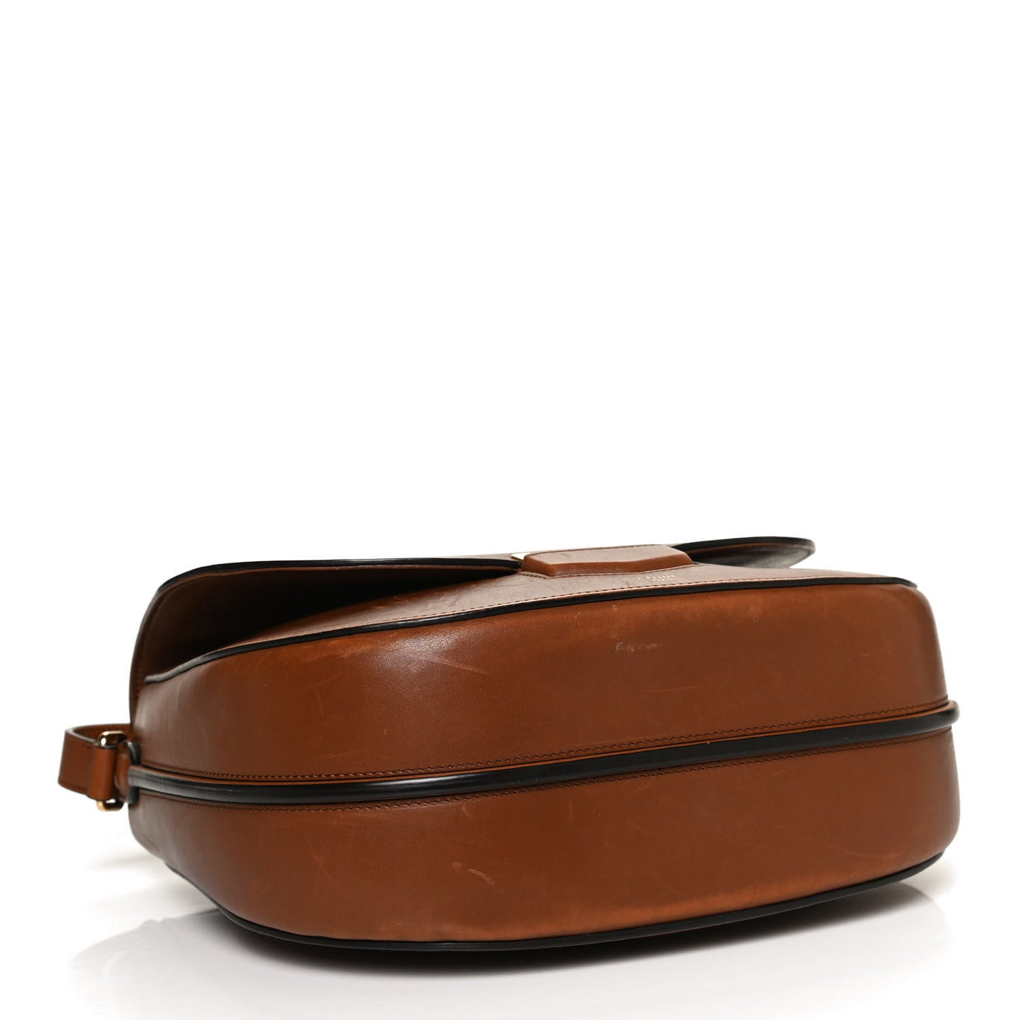 Supersoft Calfskin Medium Trotteur Caramel