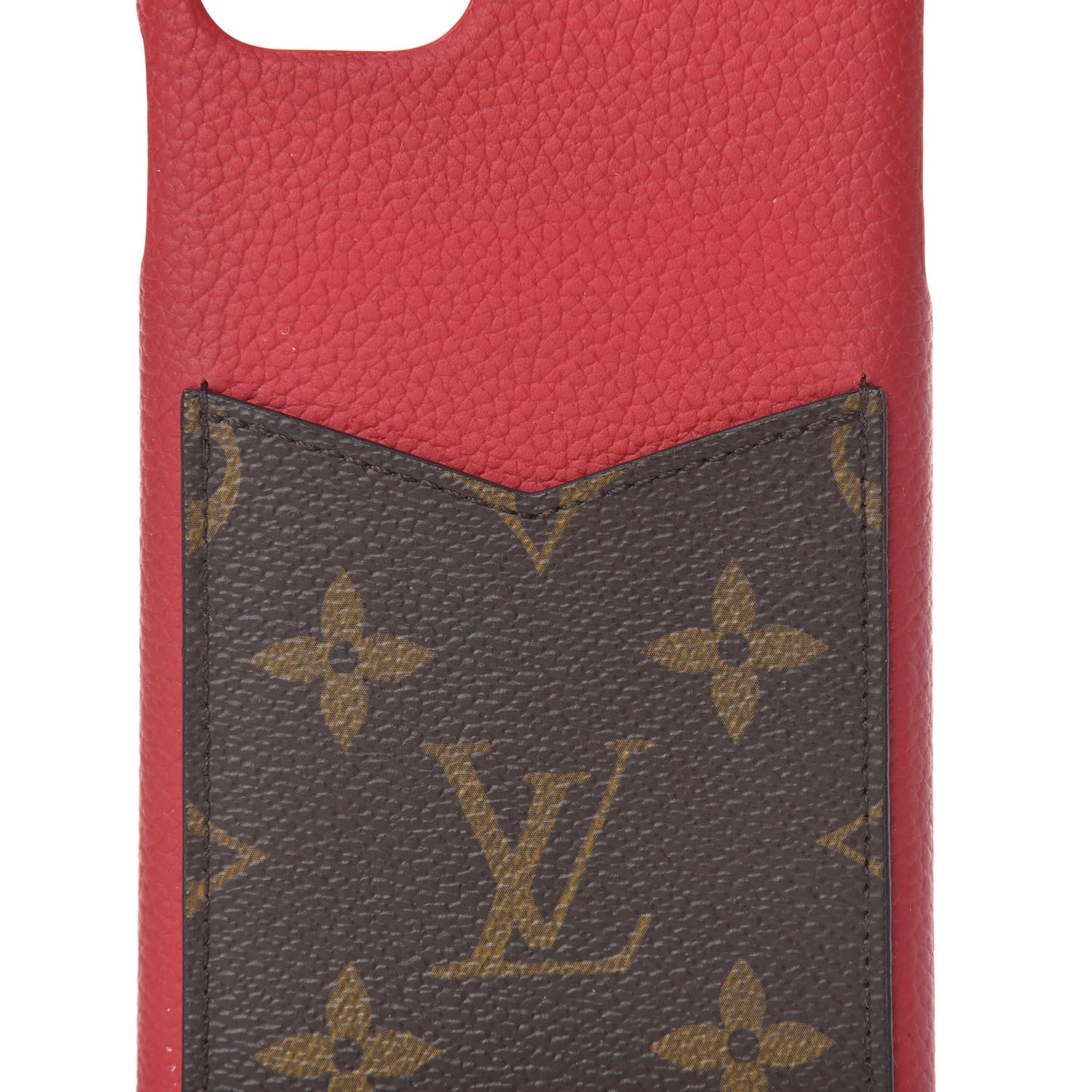 Louis Vuitton Calfskin Monogram iPhone 11 Pro Max Bumper Scarlet 6 of 6