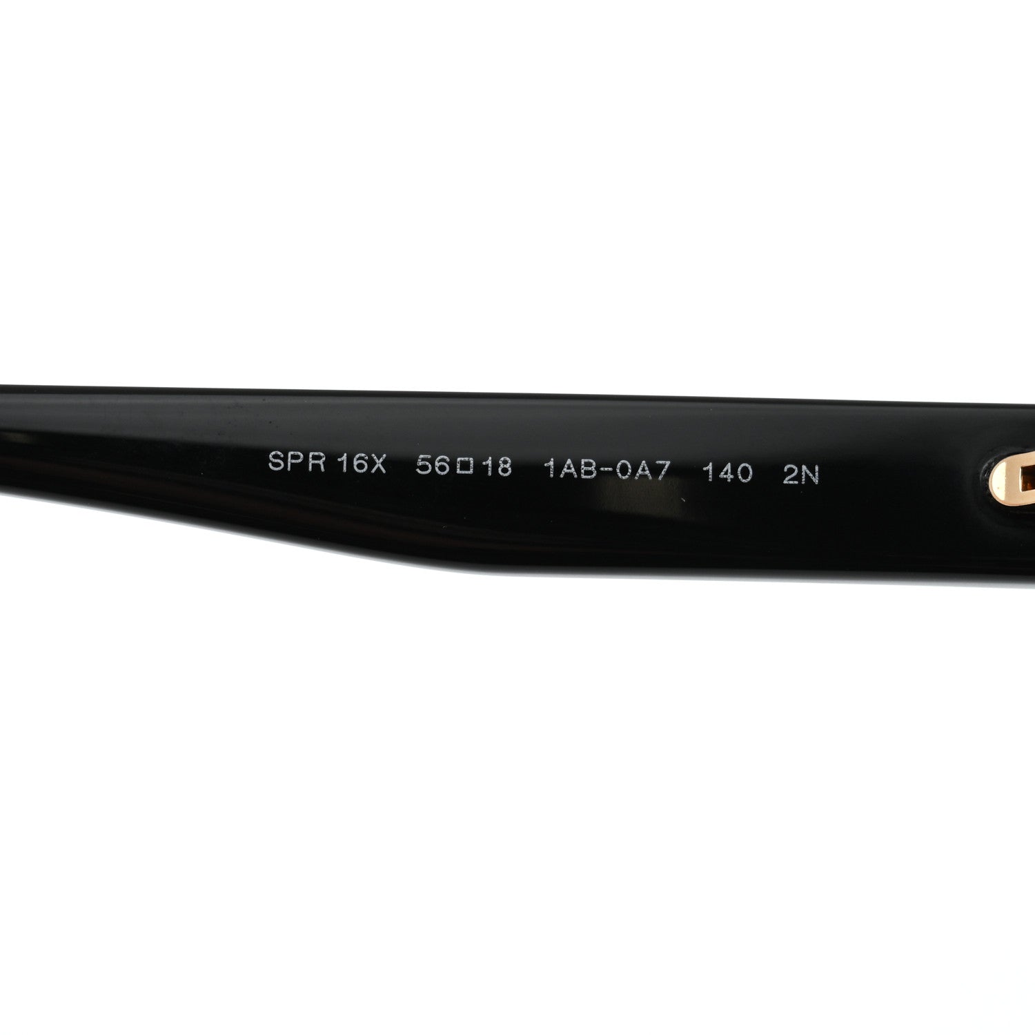 Prada Acetate Sunglasses SPR 16X Black 6 of 8