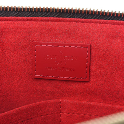 Louis Vuitton Damier Ebene Caissa Tote PM Cherry 6 of 9