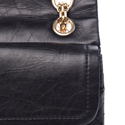 Chanel Aged Calfskin 50th Anniversary 2.55 Reissue 225 Flap Black 10 of 14