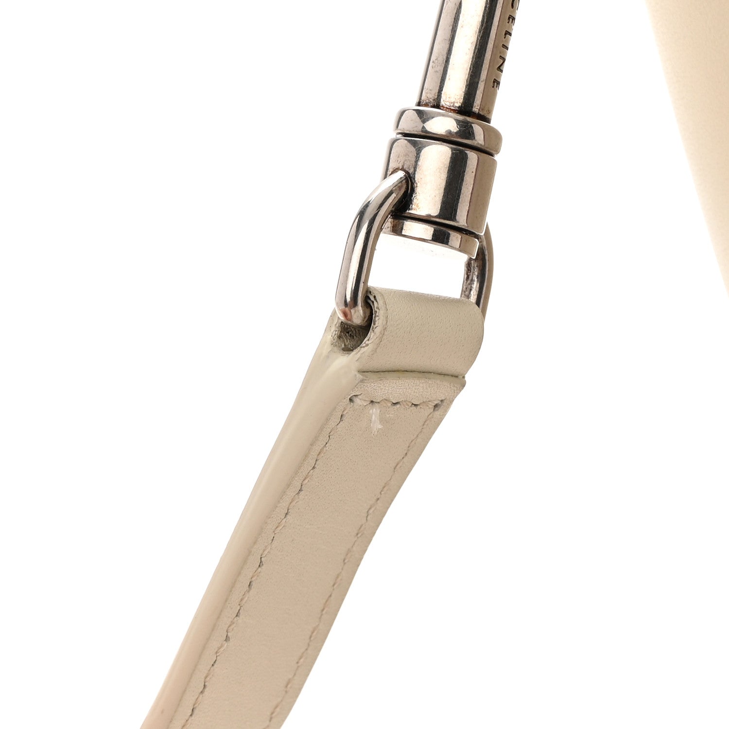 Celine Smooth Calfskin Nano Luggage White Magenta 22 of 24