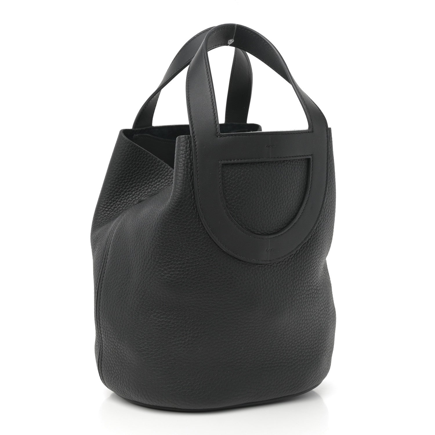 Hermes Taurillon Clemence Swift In-The-Loop 23 Bag Black 3 of 10