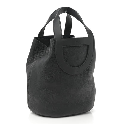 Hermes Taurillon Clemence Swift In-The-Loop 23 Bag Black 3 of 10