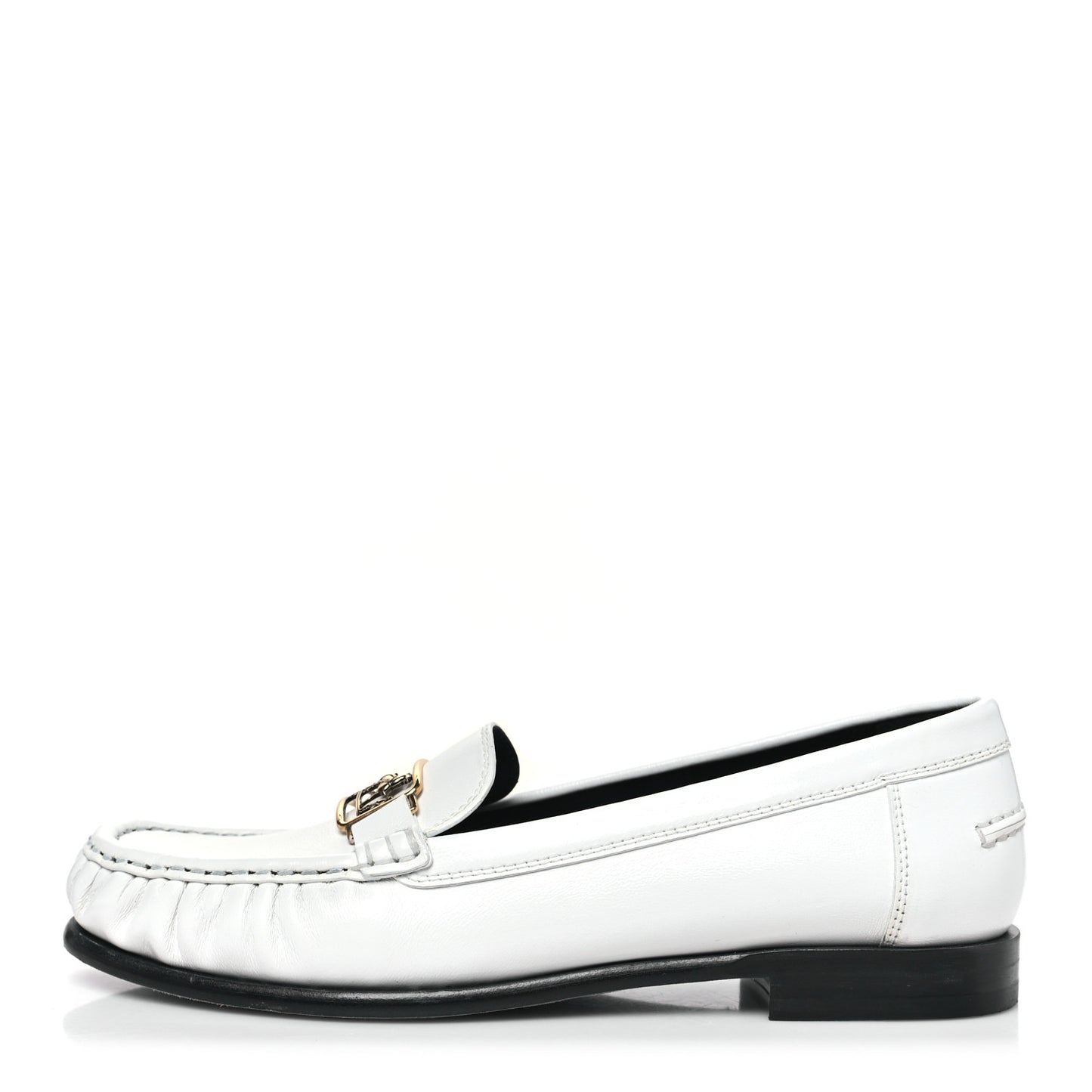 Glazed Nappa Womens Kessy Loafer 39 White