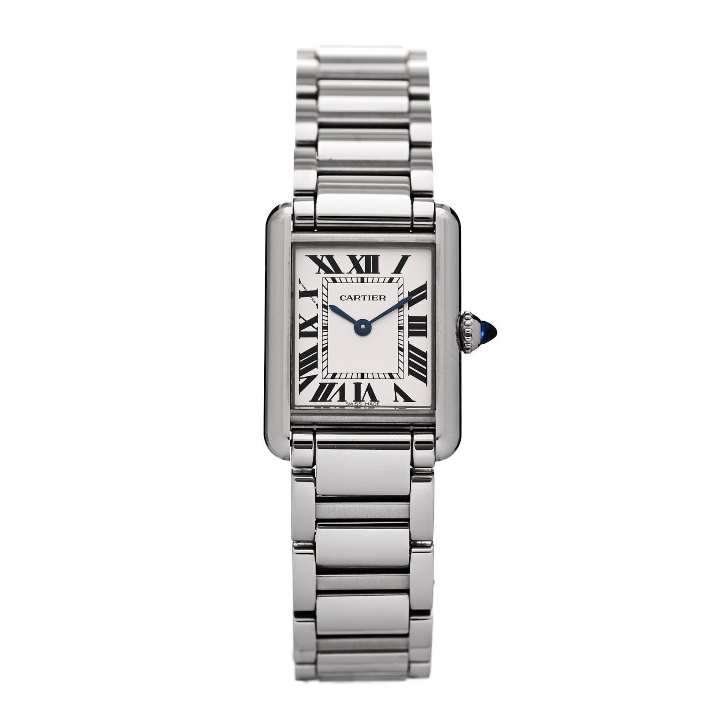 Stainless Steel 22mm Tank Must Quartz Watch