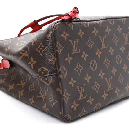 Louis Vuitton Monogram Neonoe MM Coquelicot 9 of 10