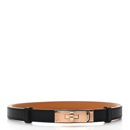 Hermes Epsom Kelly Belt Black 1 of 5