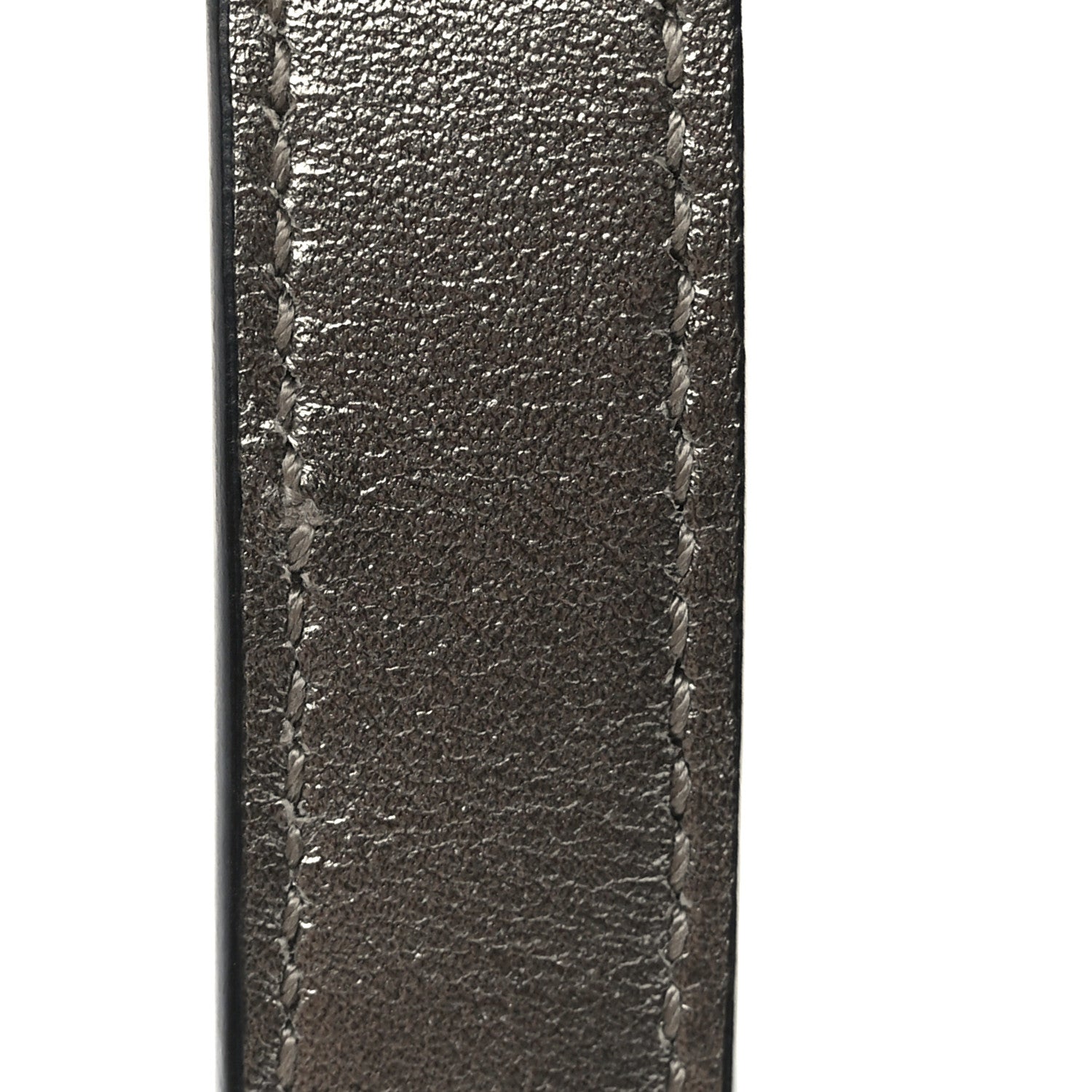 Saint Laurent Metallic Calfskin Y Quilted Monogram Small Loulou Chain Satchel Brown Metallic 10 of 11