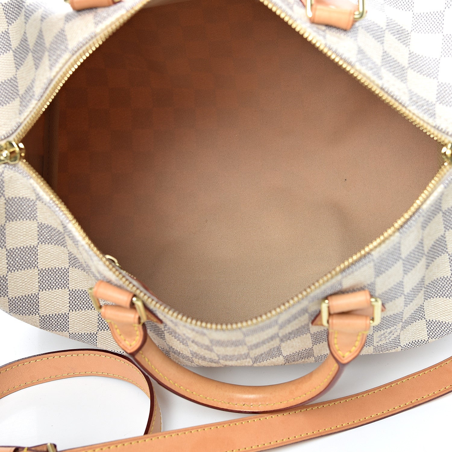Louis Vuitton Damier Azur Speedy Bandouliere 30 5 of 15