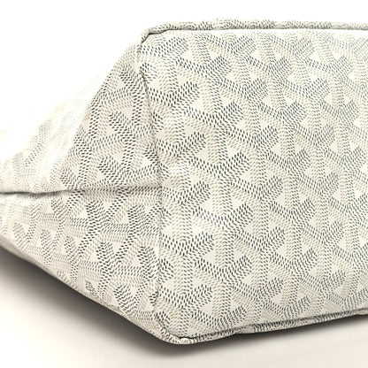 Goyard Goyardine Boheme Hobo White 10 of 12