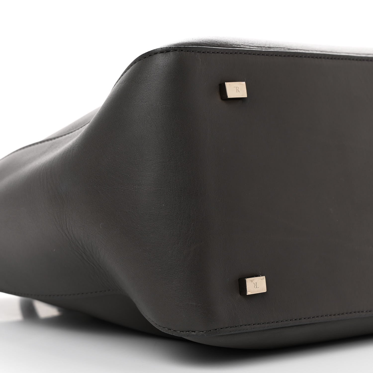 The Row Calfskin Day Luxe Tote Grey 9 of 10