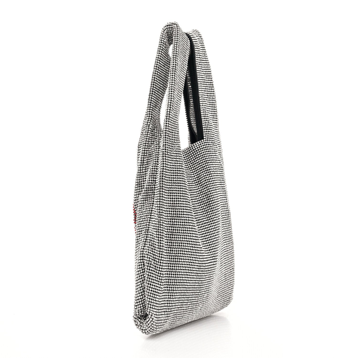 Alexander Wang Crystal Wanglock Mini Shopper Silver 3 of 9