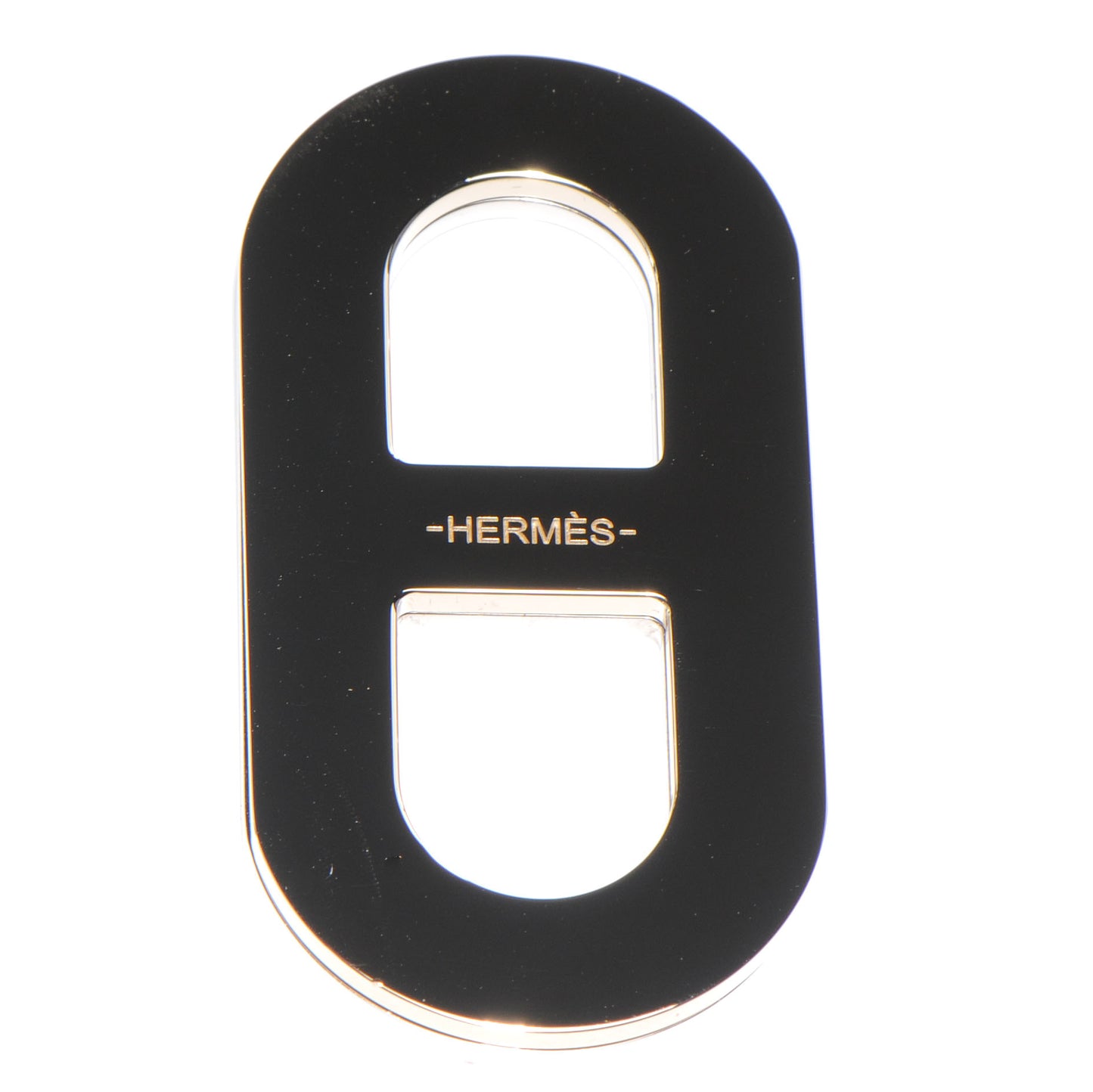 Palladium and Permabrass Chaine D Ancre Scarf Ring
