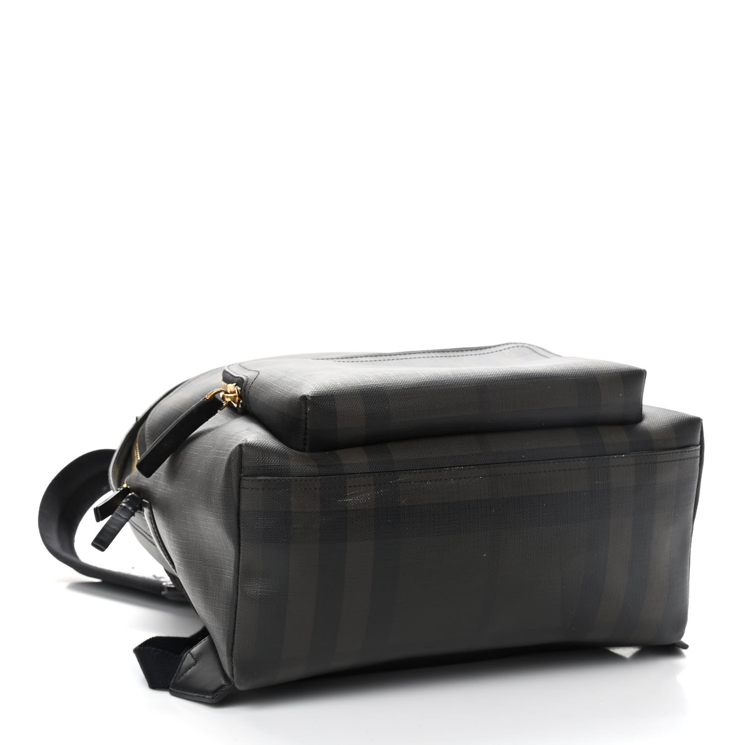Burberry Smoked Check Backpack Black Brown 3 of 17