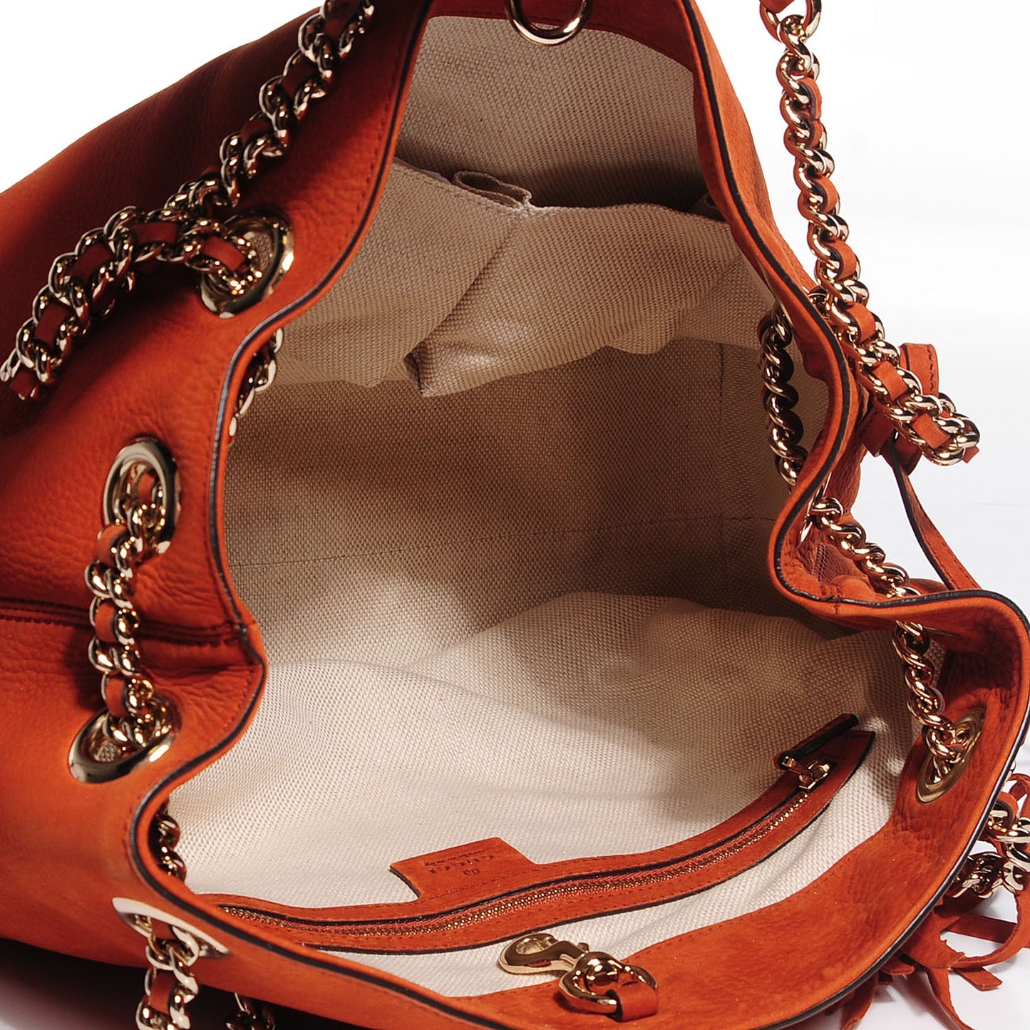 Vitello Range Medium Soho Chain Shoulder Bag Old Whisky
