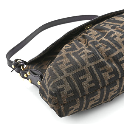 Fendi Zucca Small Chef Shoulder Bag Tobacco 11 of 12