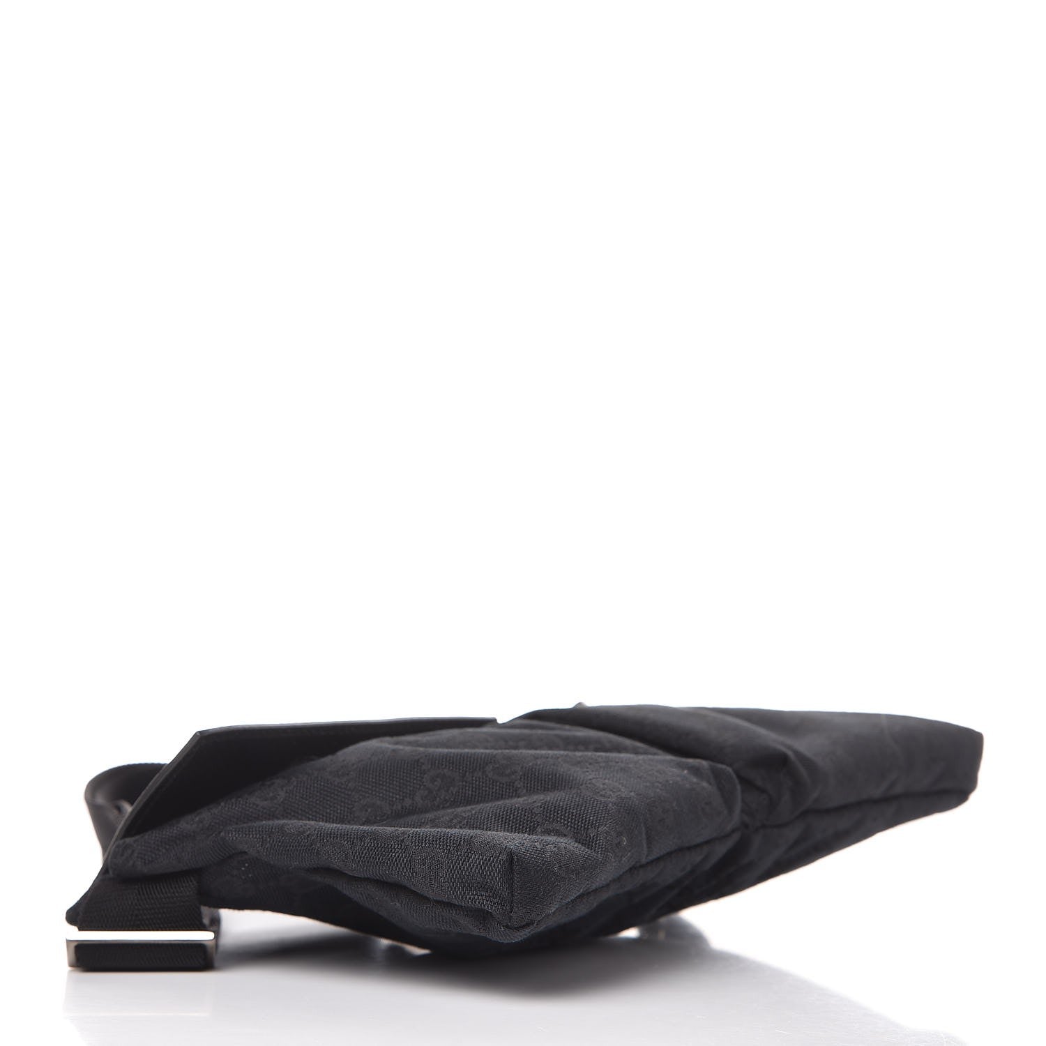 Gucci GG Monogram Double Pocket Belt Bag Black 4 of 7