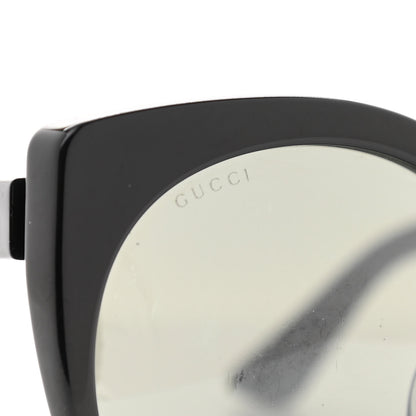 Gucci Cat Eye Sunglasses GG 0325S Black 7 of 9