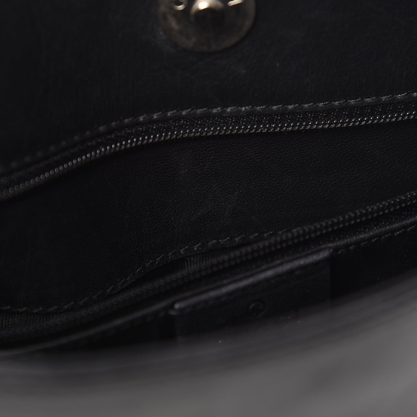 Calfskin Shoulder Bag Black