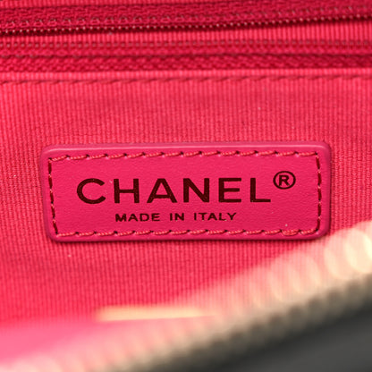 Chanel Calfskin Quilted Small Bowling Bag Black 6 of 10