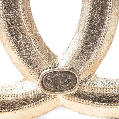Chanel Pearl CC Brooch Gold 4 of 5