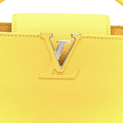Louis Vuitton Taurillon Mini Capucines Yellow 7 of 10