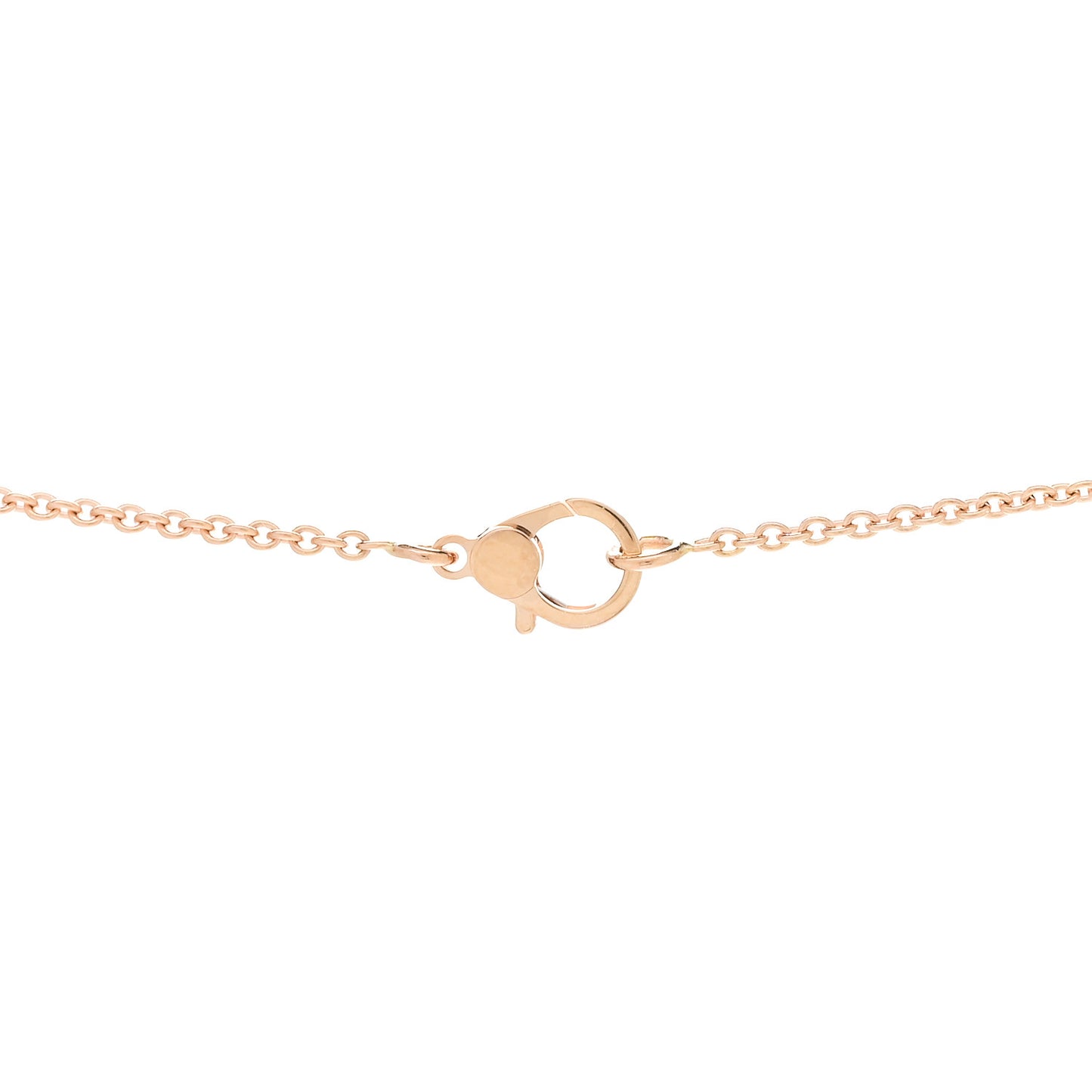 18K Rose Gold Diamond Finesse Pendant Necklace
