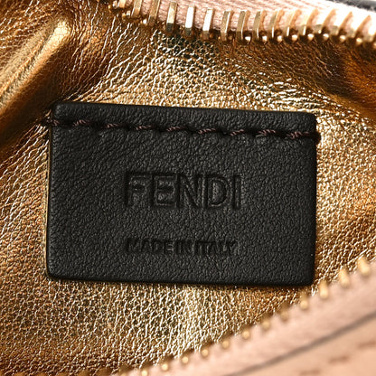 Fendi Vitello Grace Matte Nano Fendigraphy Hobo Charm Light Rose 6 of 10