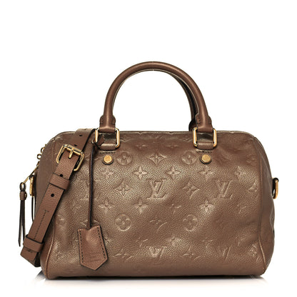 Louis Vuitton Empreinte Speedy Bandouliere 25 Bronze 1 of 14