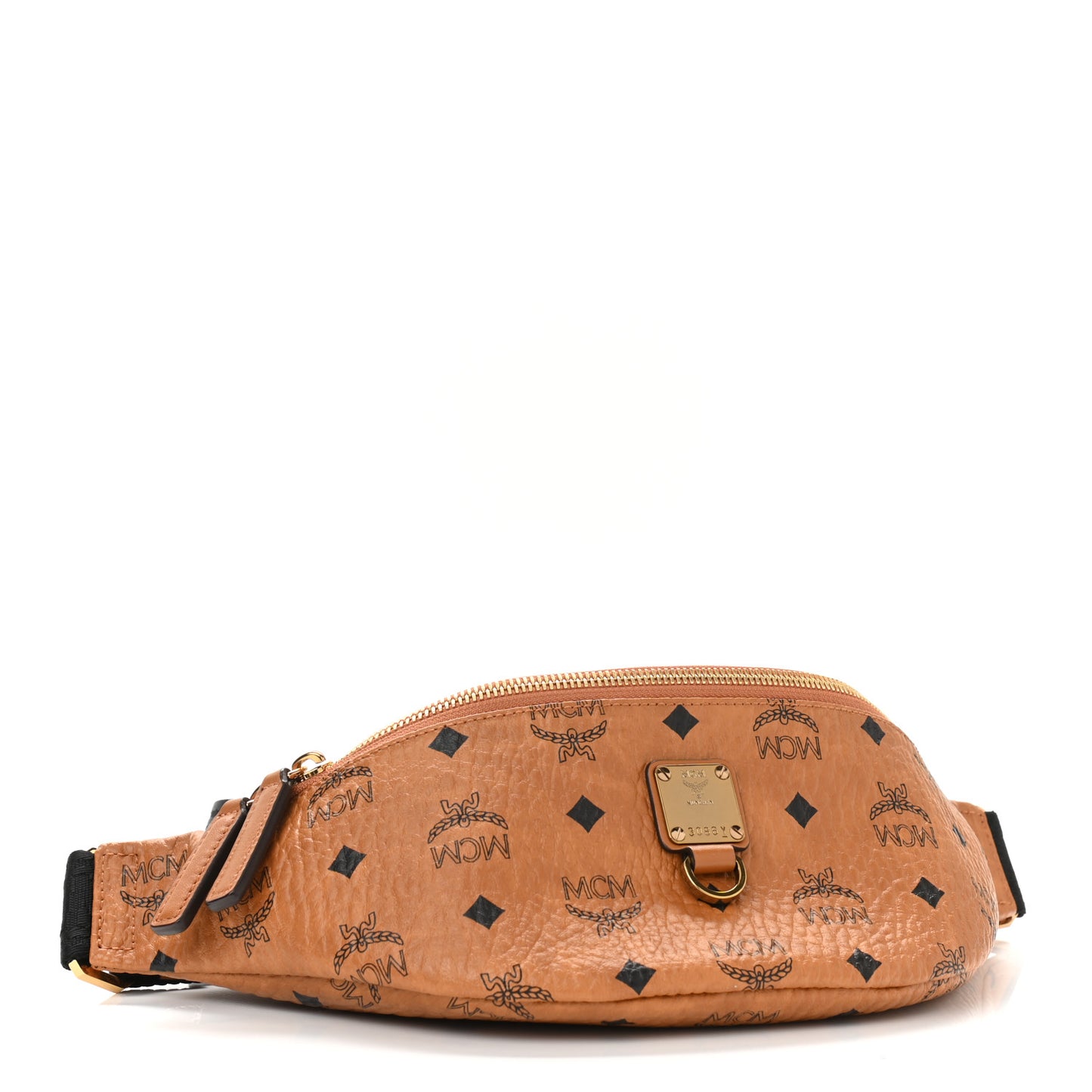 Visetos Medium Fusten Belt Bag Cognac