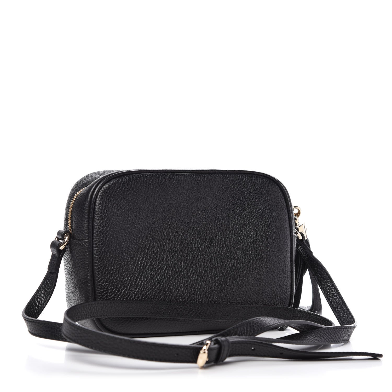 Gucci Pebbled Calfskin Small Soho Disco Bag Black 3 of 9