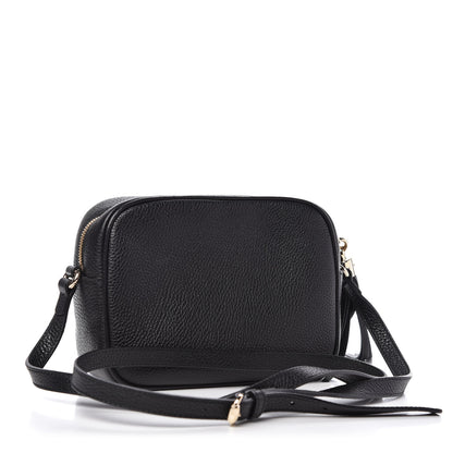 Gucci Pebbled Calfskin Small Soho Disco Bag Black 3 of 9