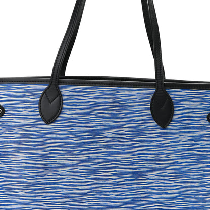 Louis Vuitton Epi Neverfull MM Denim Light 8 of 10