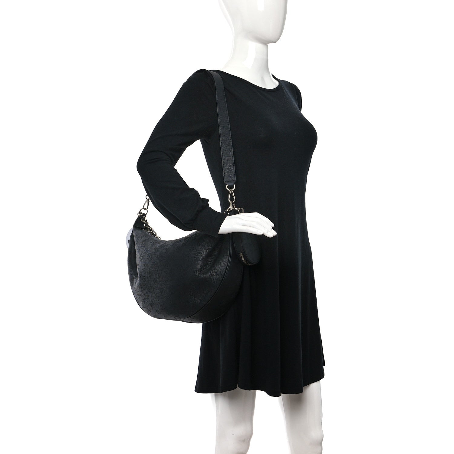 Louis Vuitton Mahina Baia MM Black 2 of 9