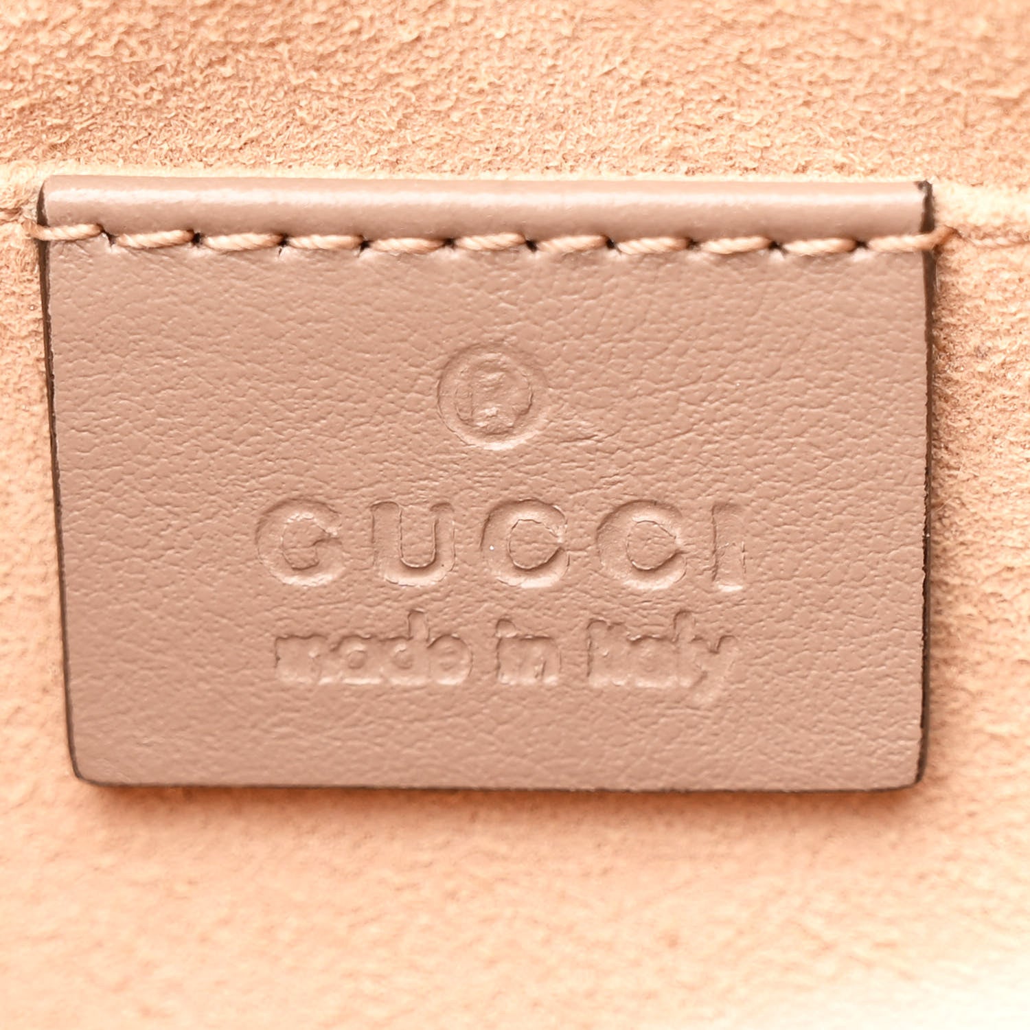 Gucci Calfskin Matelasse Small GG Marmont Chain Shoulder Bag Porcelain Rose 6 of 10